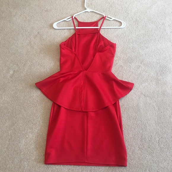 Formal Peplum Dress - Picture 2 of 3